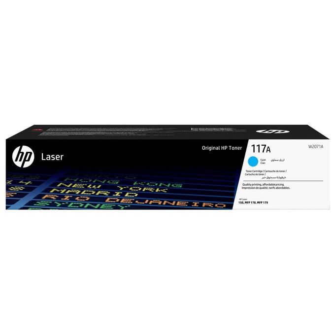 HP 117A Toner Originale Ciano