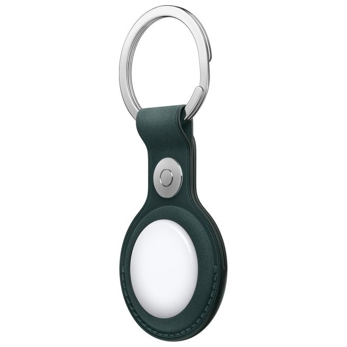 Apple Portachiavi AirTag in Tessuto FineWoven Verde Scuro ​​​​​​​