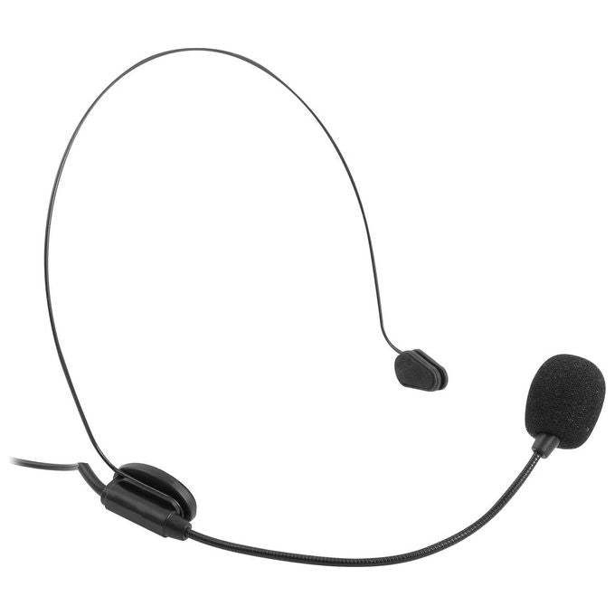 Trevi Microfono Wireless ad Archetto e a Clip con Ricevitore senza Fili