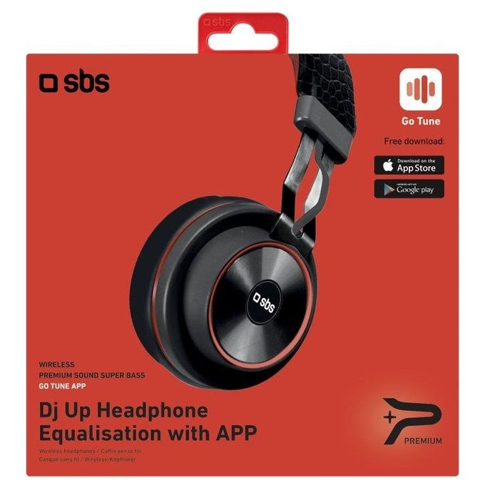 Sbs Cuffie Wireless DJ UP con Microfono
