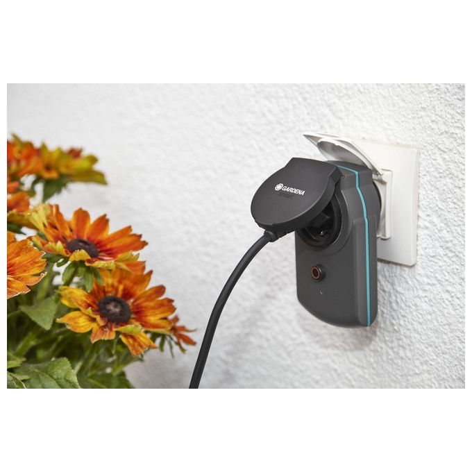 Gardena Smart Power Adattatore Esterno per l'Integrazione di Apparecchi Elettrici Gardena Smart System