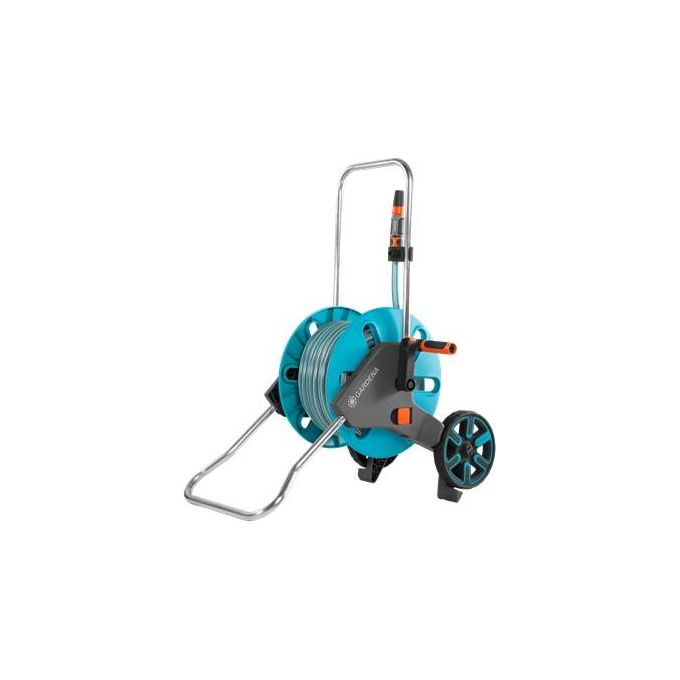 Gardena carrello avvolgitubi AquaRoll M tubo 20 m + access.