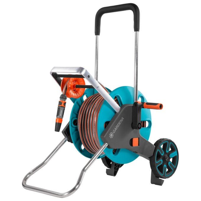 Gardena Hose Trolley AquaRoll M Easy Set 20m