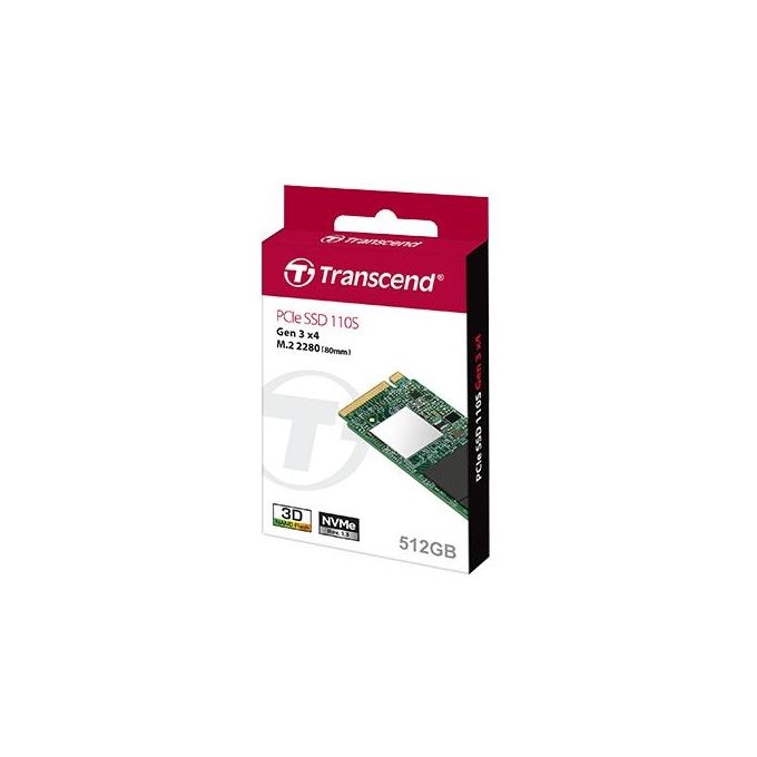 Transcend TS128GMTE110S 110S Ssd 128Gb M2 PCI Express 3.0 M.2