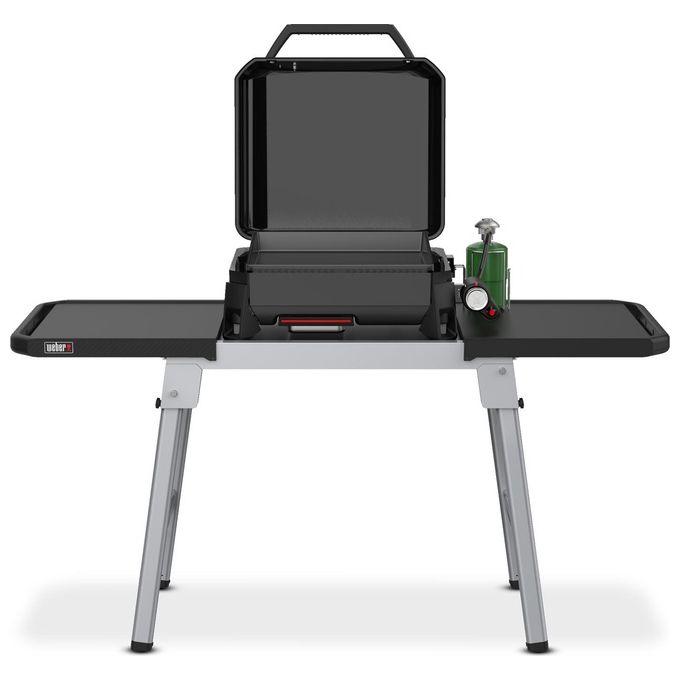 Weber Carrello Barbecue per Piastra Cottura Grigio e Nero
