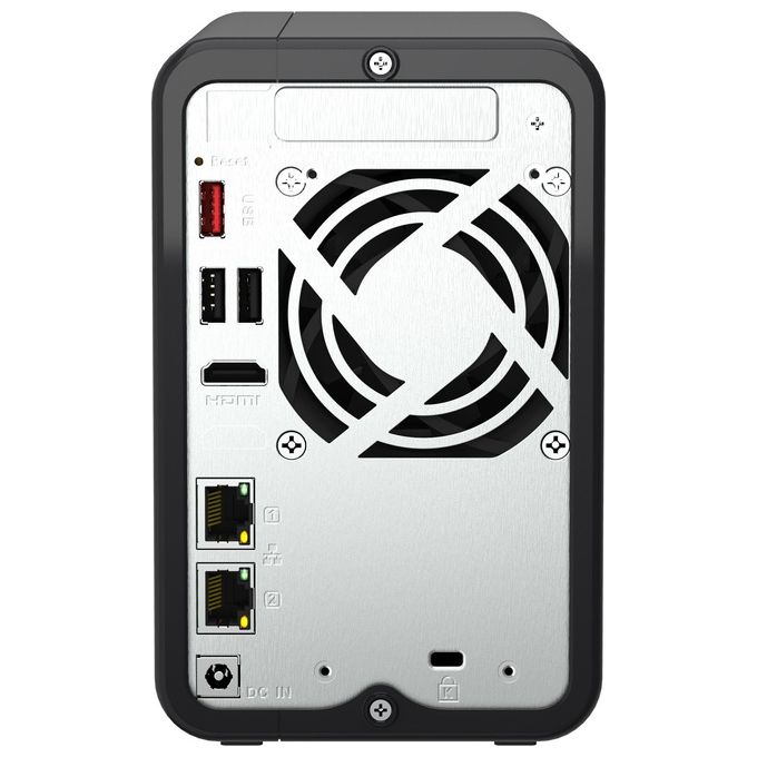 QNAP TS-264 NAS Tower Collegamento Ethernet LAN Nero-Oro N5095