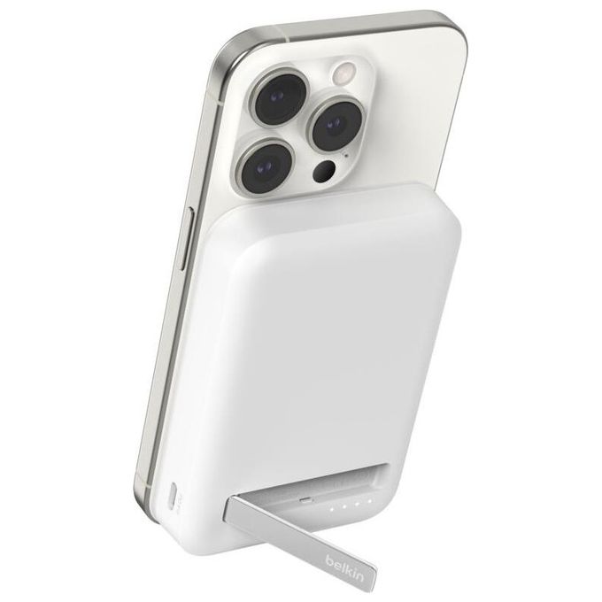 Belkin BOOST Charge Pro Magnet Powerbank Qi2 15W 8K Bianco