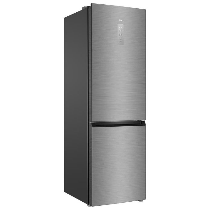 TCL RP318BXE1 Frigorifero combinato 318 litri inverter total no frost classe E acciaio inox opaco anti-impronta