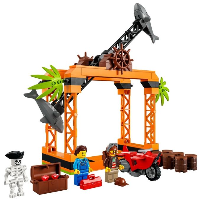 LEGO LEGO City Sfida Acrobatica Attacco dello Squalo