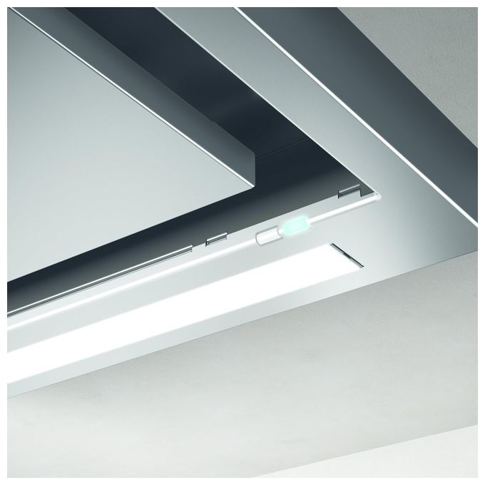 Elica PRF0142094A CLOUD SEVEN IX-A-90 Cappa a Soffitto Classe energetica A 3 Velocita' Aspirante 90 cm Inox