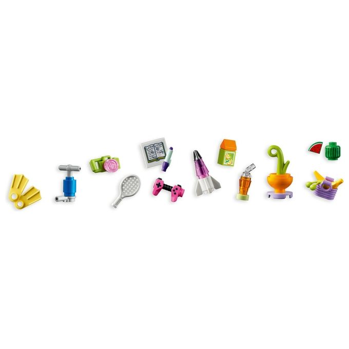 LEGO 41709 LEGO Friends Set da costruzione 686 pezzi 4 minifigure casa modulare con piscina e molo colore Multicolore