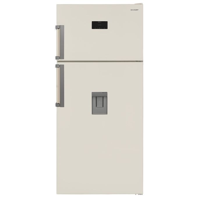 Sharp SJ-NTA35CHDJE Frigorifero Doppia Porta No Frost Classe E Capacita' 432 Litri Dispenser Acqua colore Beige