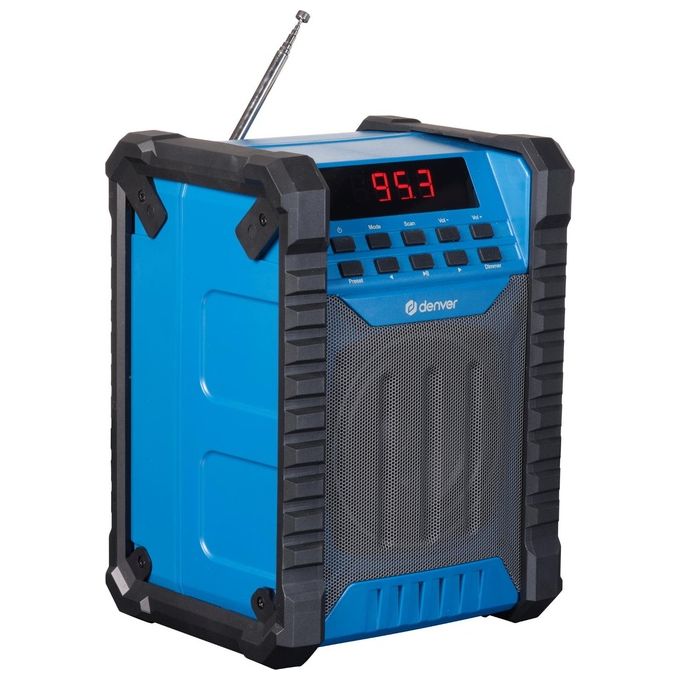 Denver WRB-60 Radio Portatile a FM con Design Compatto e Facile da Usare