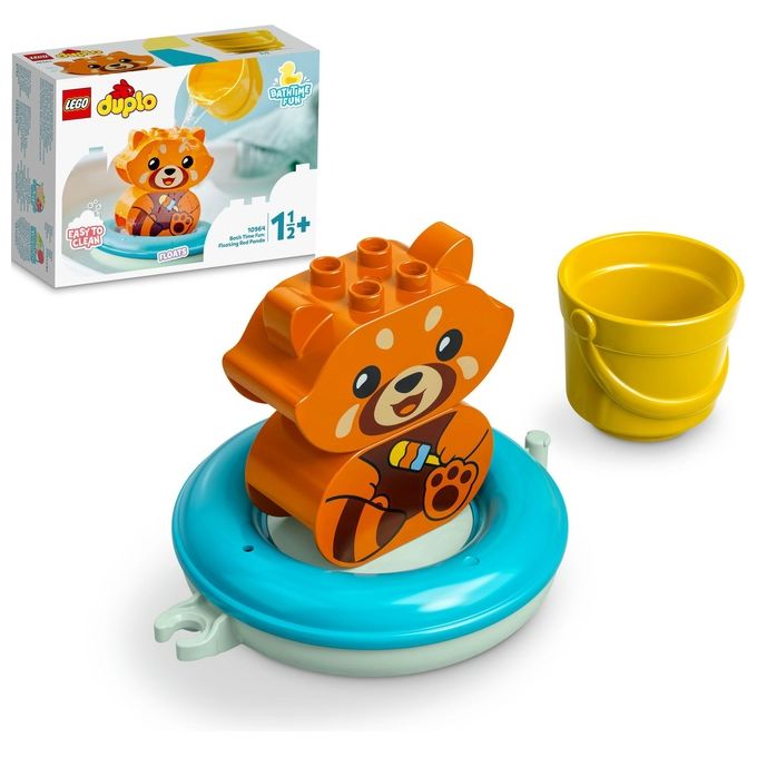 LEGO Duplo Ora del Bagnetto: Panda Rosso Galleggiante