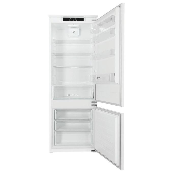Indesit IND 401 Frigorifero Combinato da Incasso Capacita' 400 Litri Classe energetica F Low Frost Pure Wind Aircooler 193,5 cm Bianco