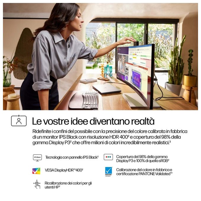 HP S7 PRO 734PM WQHD Conference Monitor