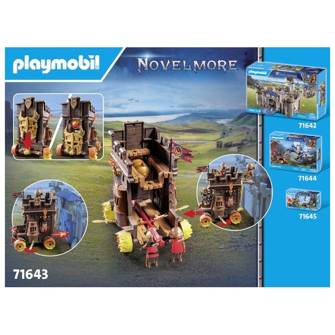 Playmobil Carro d'Assalto con Cannone Novelmore