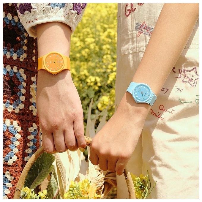 Casio Orologio Uomo Standard Yellow