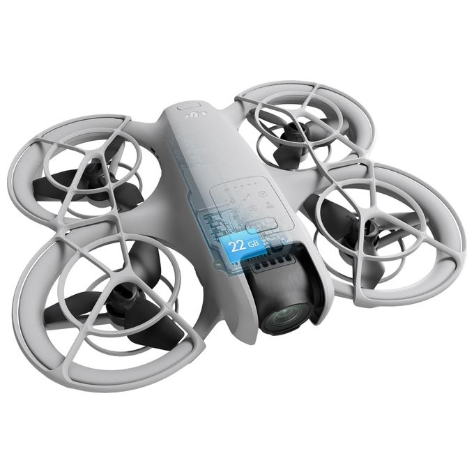 DJI Neo Drone Quadricottero 4K con Fotocamera 12MP Bianco e Nero