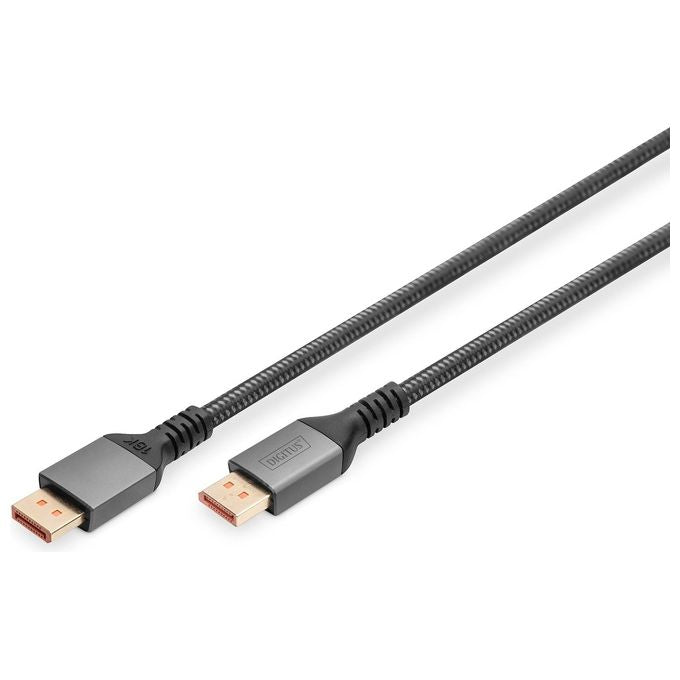 Digitus Digitus Cavo 16k DisplayPort 2.1 1mt 80g Nero