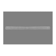Gbc Confezione 10 0 dorsi Metal.a4 9 5mm 34anel bi