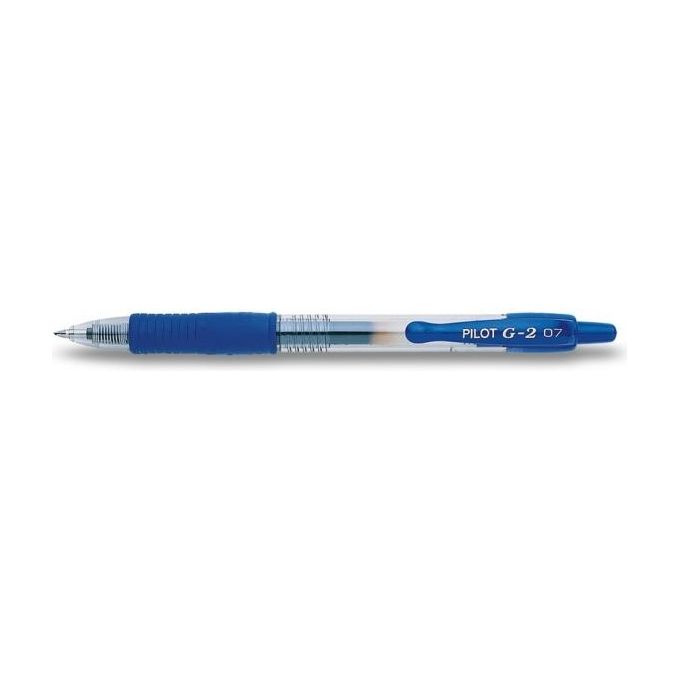Pilot 001521 Penna a Sfera Gel a Scatto G-2 0.7mm Blu