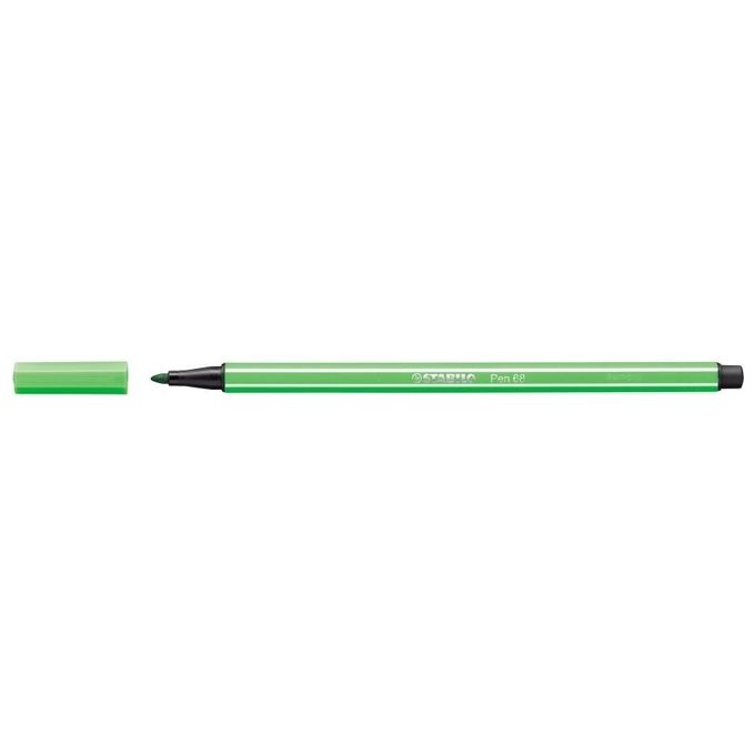 STabilo confezione 10Pz pen 68 Verde Foglia