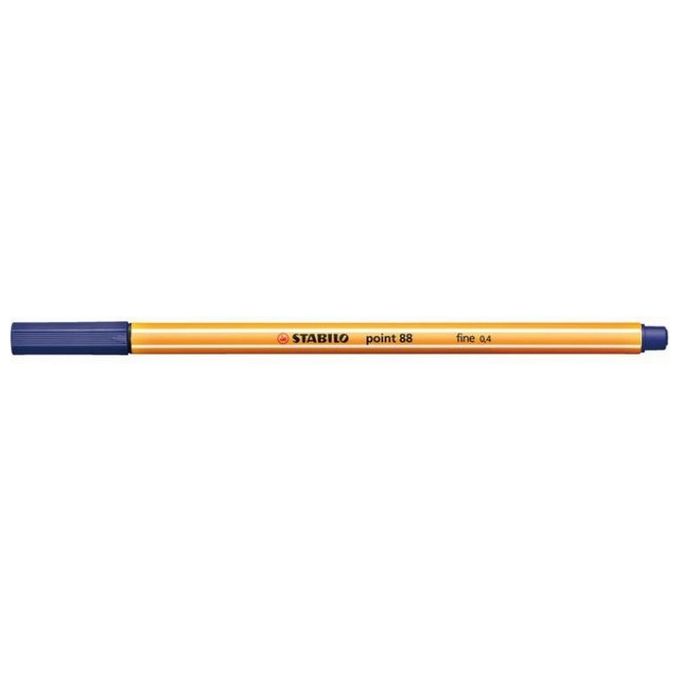 STabilo confezione 10Pz Fineliner Point 88 blu Notte