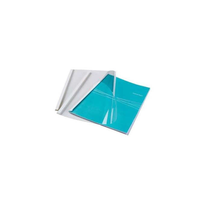 Fellowes 53151 Cartellina Termica A4 Dorso 1,5 mm Capacita' 15 Fogli Colore Bianco
