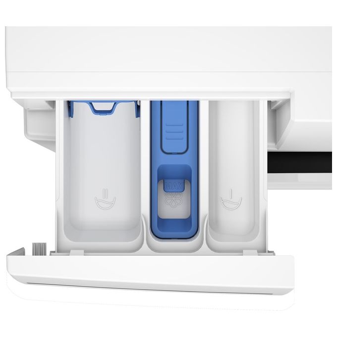 BEKO BMWU3821W Lavatrice a carica frontale 8kg Classe a 1200giri linea estetica NX motore inverter Display Touch oblo' bianco tecnologia EnergySpin
