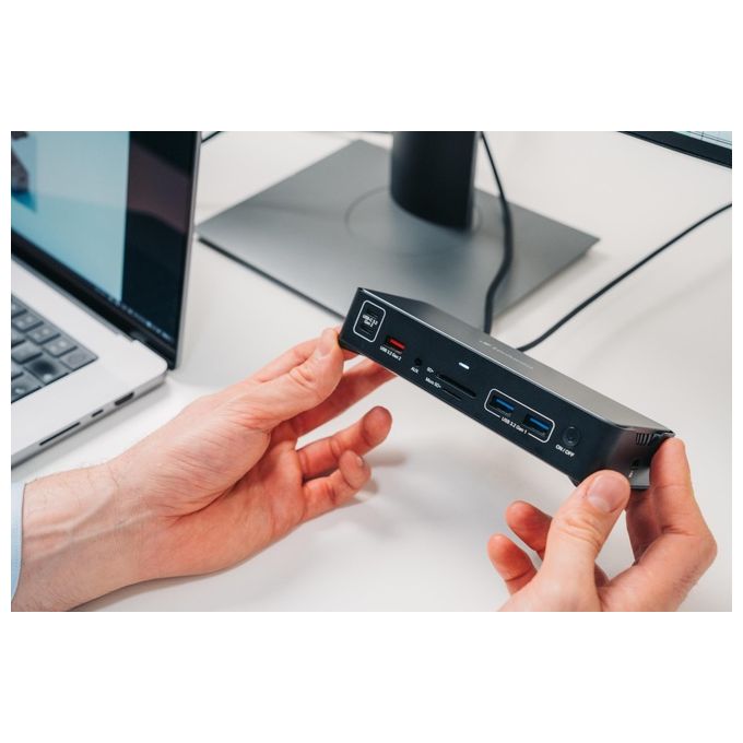 Verbatim CDS-15 Cablato USB 3.2 Gen 1 Type-C Nero-Grigio