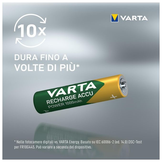 Varta 5703301402 Pila Ricaricabile AAA Ministilo BL2