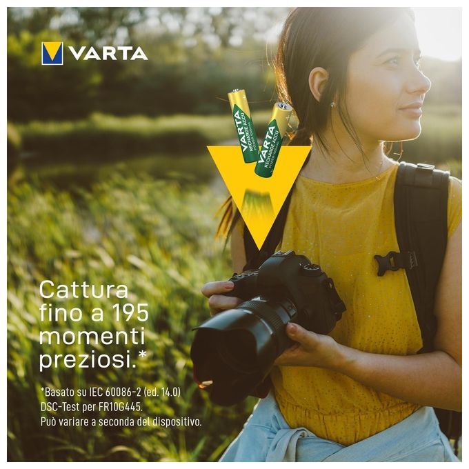 Varta 5703301402 Pila Ricaricabile AAA Ministilo BL2