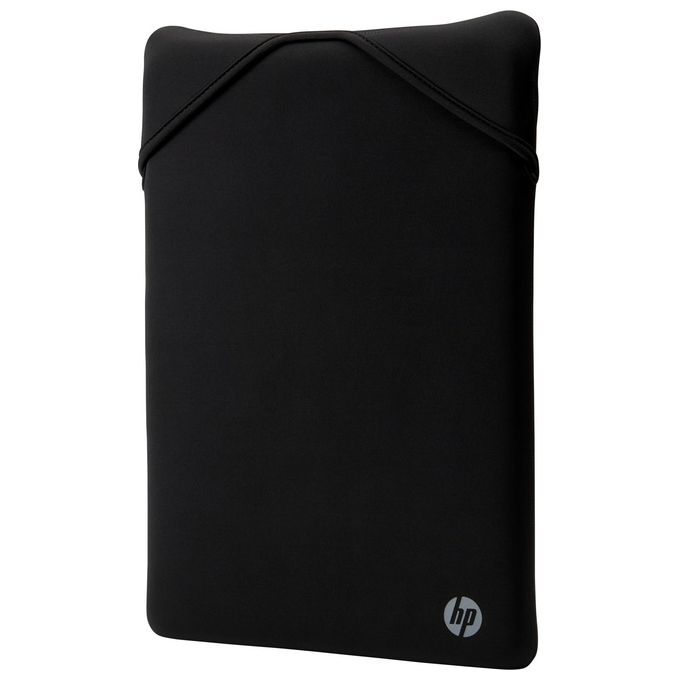 HP Protective Reversibile Sleeve per Notebook fino a 15.6'' Design Reversibile Geometrico-Nero