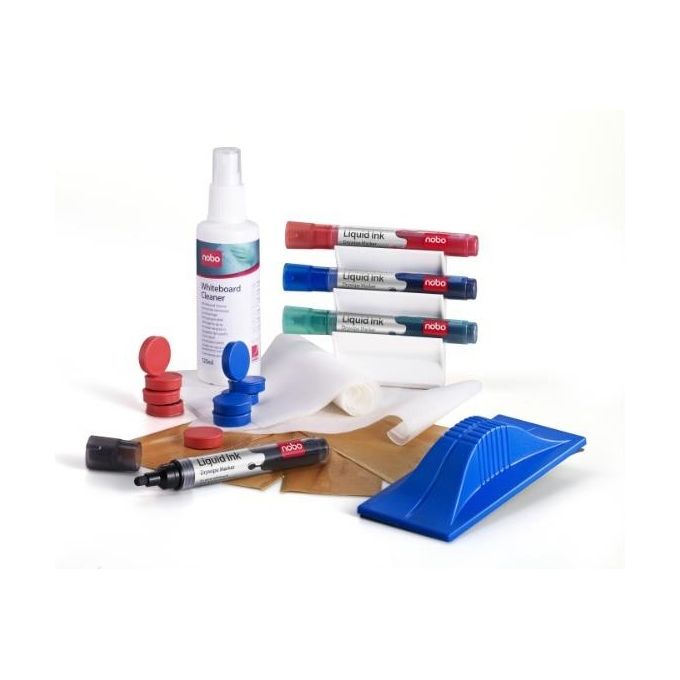 Nobo Kit Lavagne per Bacheche e Lavagne da Ufficio Strumenti di Qualita' per Comunicazioni Efficaci