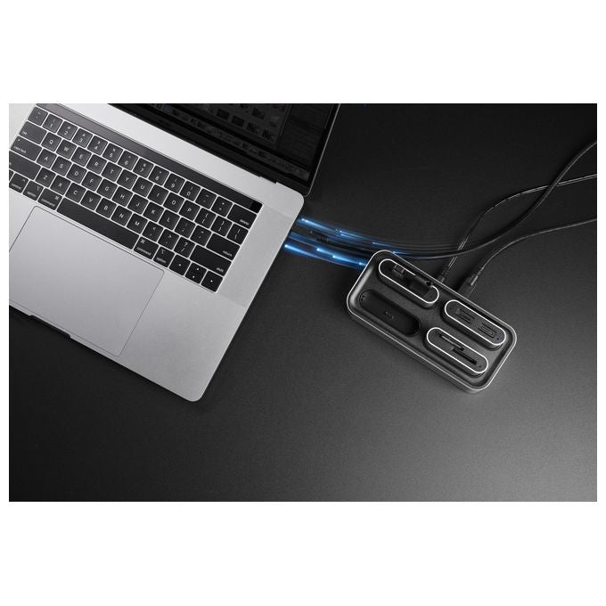 Kingston Technology Workflow MicroSD Reader Lettore di Schede Usb 3.2 Gen 1 Type-C Nero-Argento