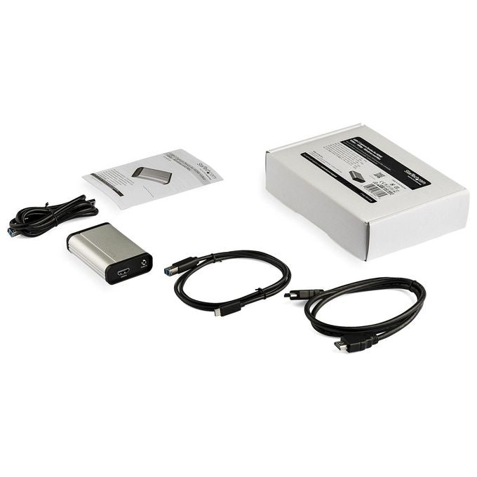 StarTech Scheda Acquisizione Video Capture Usb-C a Hdmi Uvc Plug and Play Mac e Windows 1080p