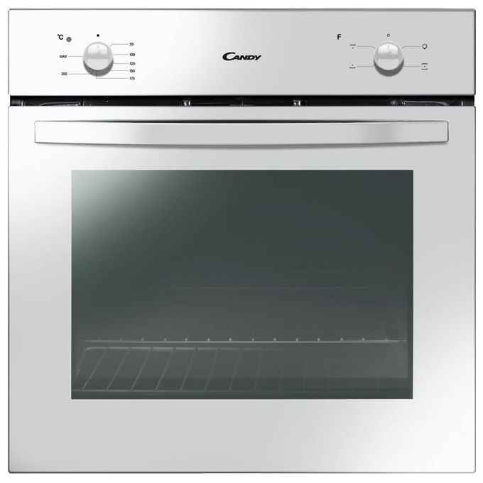 Candy FCS201W-E Forno Elettrico da Incasso Capacita' 71 Litri Classe energetica A 4 funzioni Due manopole 60 cm Bianco