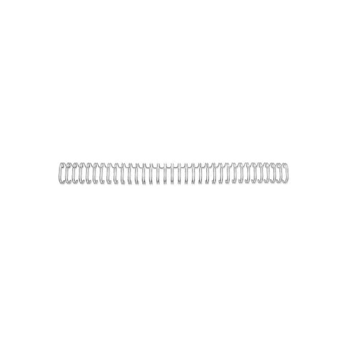 Gbc Cf100 Dorsi Metallici 8mm Argento