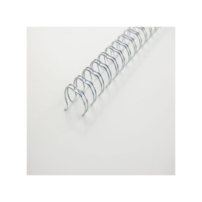 Gbc Cf100 dorsi Metal.a4 8mm 34 anelli Bianco