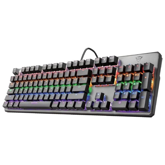 Trust Gaming GXT 865 Asta Tastiera Meccanica Gaming Nero