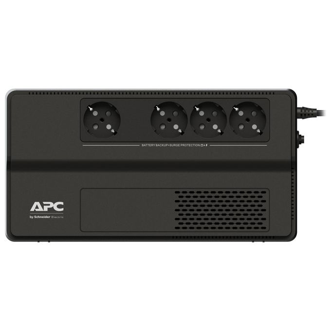 APC BV650I-GR Easy-UPS BV Gruppo di Continuita' UPS Linea Interattiva 650 VA 375 W 4 Prese Schuko AVR colore Nero
