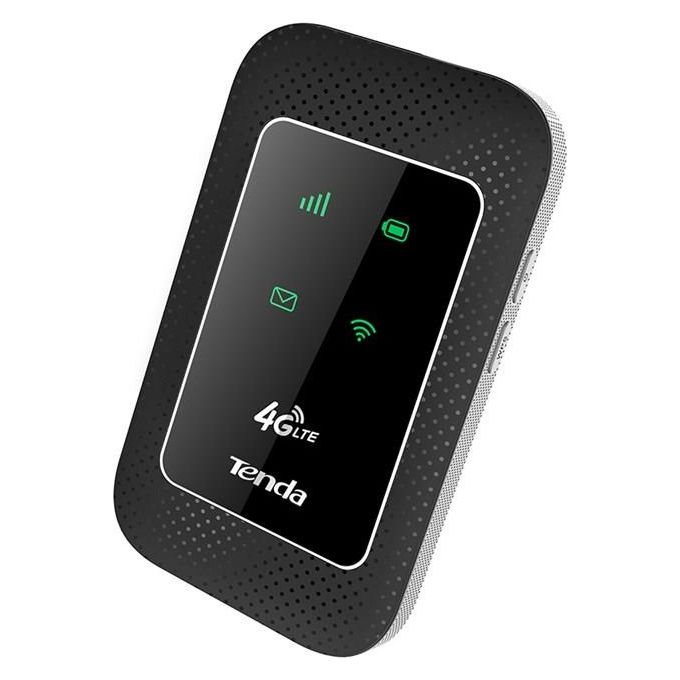 Tenda Tenda Router 3G-4G Lte-Wcdma-Gsm Batteria 2100mAh 2FF Slot per Sim