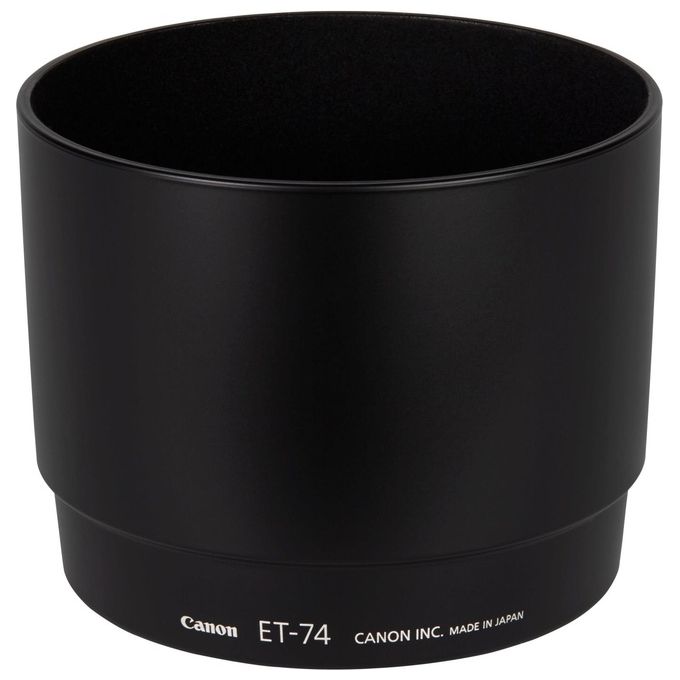 Canon Paraluce ET-74 Accessorio per Obiettivo Fotocamera di Colore Nero Utilizzato per Ridurre i Riflessi e Proteggere l'Obiettivo