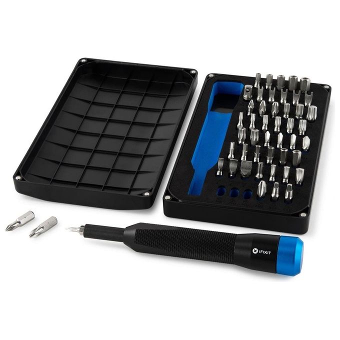 IFixit Mahi Precision Bit Set Kit di 48 Punte 1-4'' e Cacciavite di Precisione