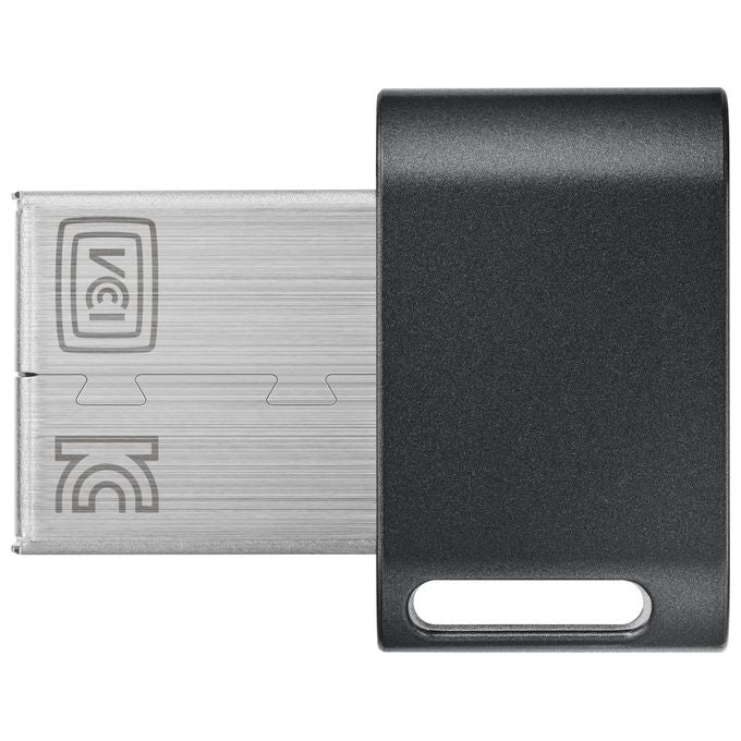 Samsung MUF-128AB-APC Flash Drive FIT Plus 128 GB USB tipo A 3.2 Gen 1 Velocita' lettura 400 MB-s colore Grigio Argento