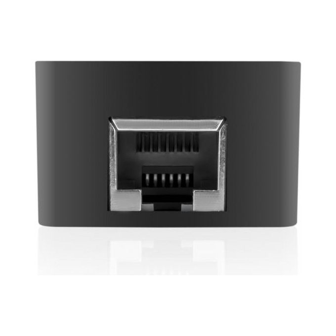 Vultech Hub 3 Porte Usb 3.0 5 Gbps e Porta Rj45