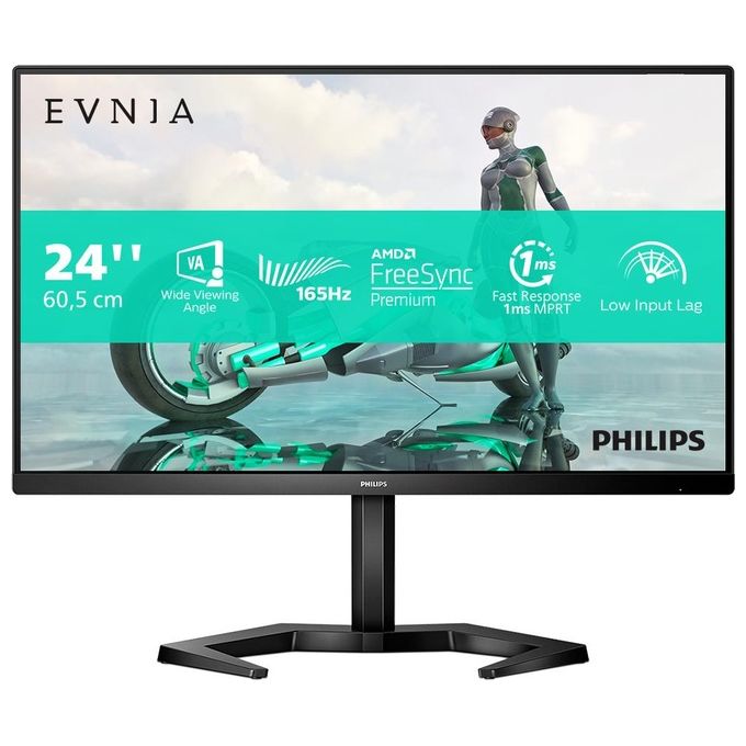 PHILIPS Monitor 23.8'' LED VA Gaming Momentum 24M1N3200VA - 00 1920x1080 Full HD Tempo di Risposta 4 ms Frequenza di Aggiornamento 165 (Hz)