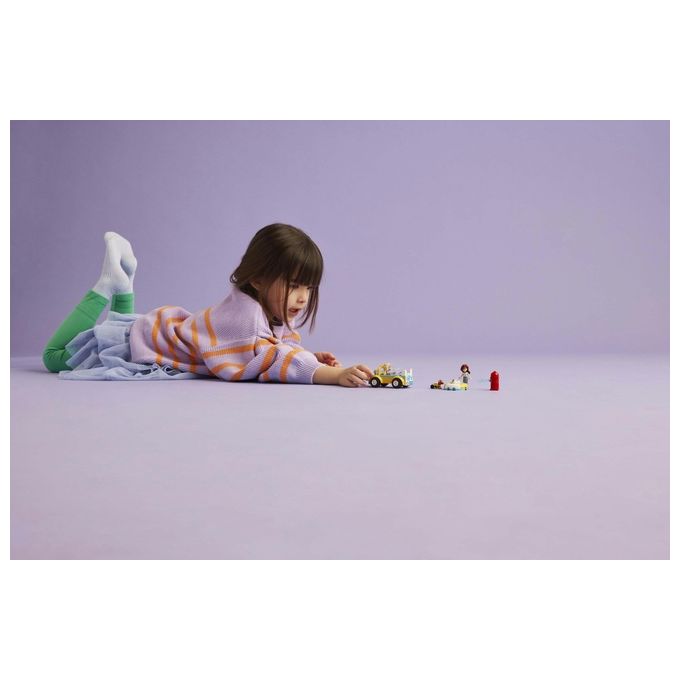LEGO Friends Auto per la Toelettatura dei Cani Macchina Giocattolo da Costruire con 2 Personaggi 2 Cuccioli e Accessori per la Cura degli Animali Giochi per Bambine e Bambini da 4 Anni 42635