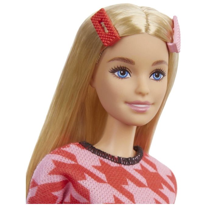 Mattel Barbie Fashionistas T-Shirt e Gonna Rosa